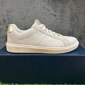 Cole Haan Grand Court Coaster Sneakers Shoes Casual Suede Beige Womens size 9.5